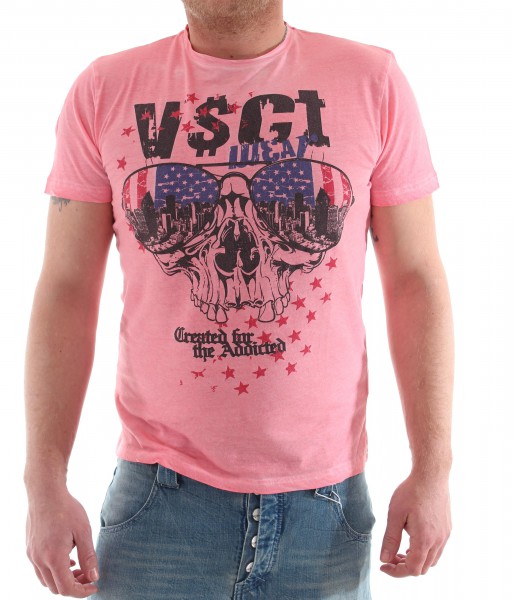 VSCT Addiction Magic Touch Shirt pink red