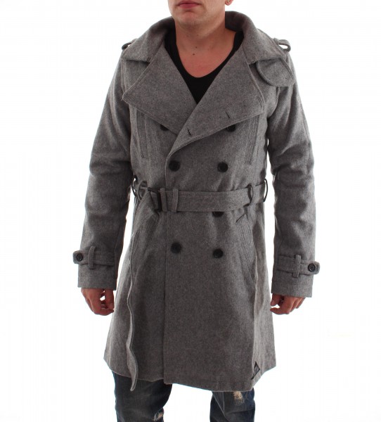 VSCT Double Breasted Military Woolcoat Mantel grey