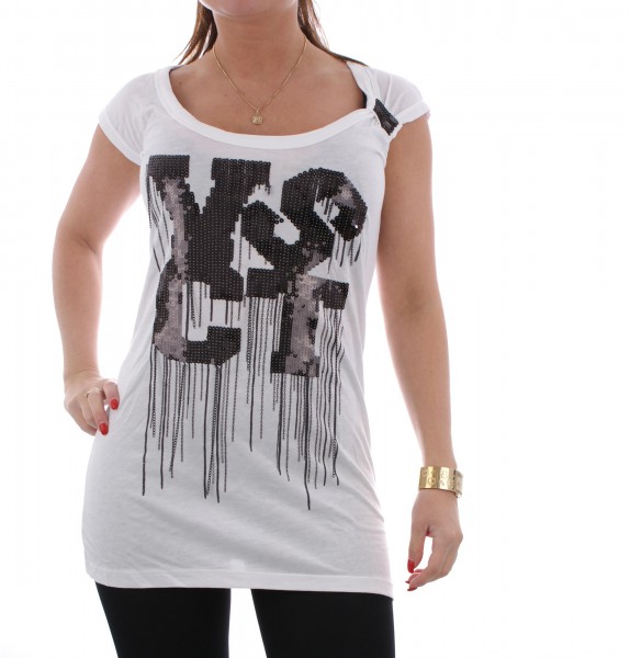 VSCT Logo Tank with Chains Girl white