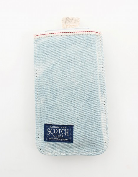 Scotch &amp; Soda Denim Iphone case with selve