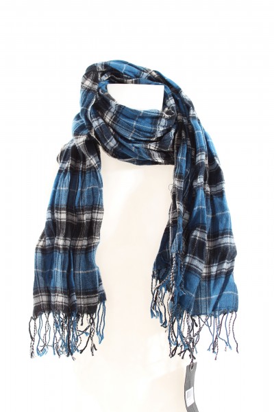 Scotch &amp; Soda Wooly scarf with big check